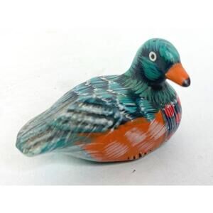 DUCK FIGURINE Mini Ceramic